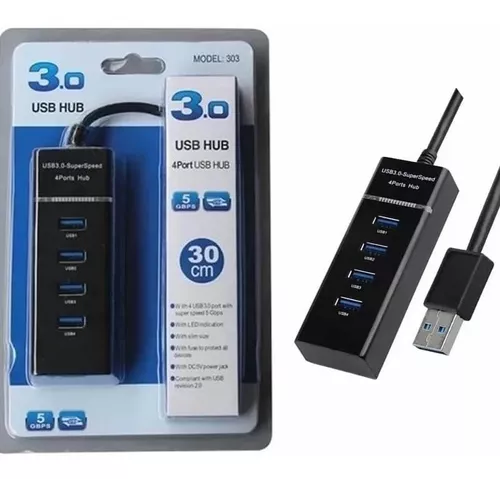 HUB 3.0 USB 4 PUERTOS