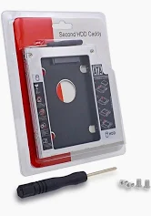 CADDY HDD 12,7 MM DISCO DURO DE 2.5 PARA PORTATIL