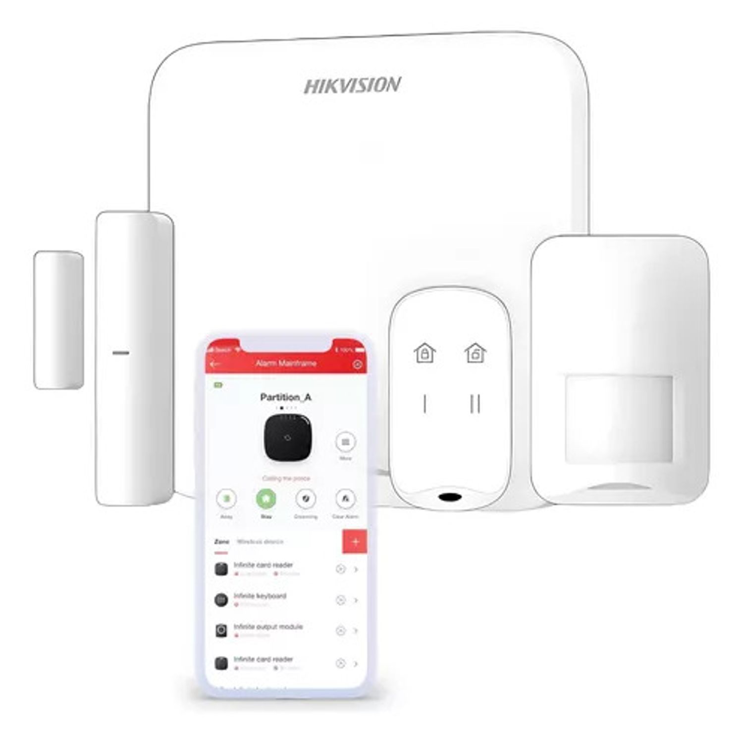 KIT ALARMA HIKVISION AX HOME DS-PA201P-KIT-16WB